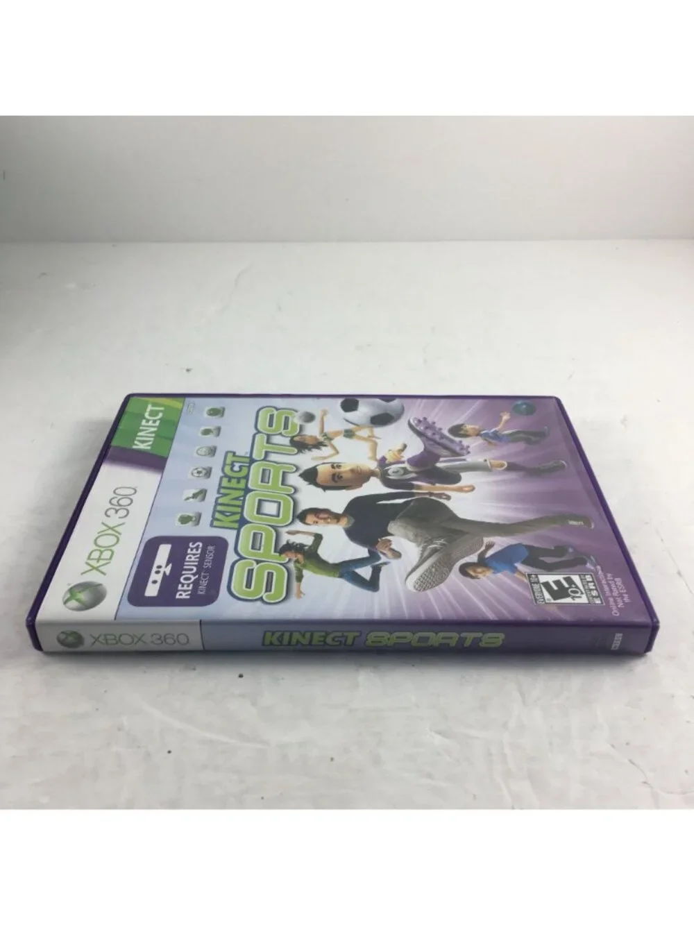 MICROSOFT XBOX 360 KINECT SPORTS MANUAL INCLUDED